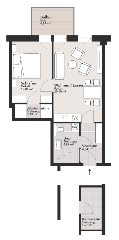 High Life Wohnung: Top 05