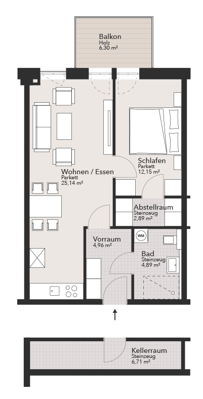 High Life Wohnung: Top 06
