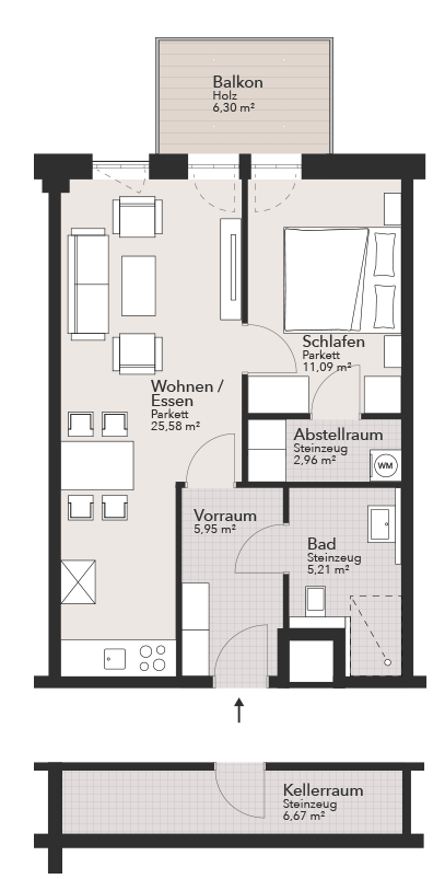 High Life Wohnung: Top 28